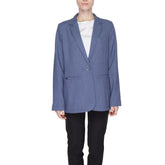 Street One Blue Polyester Blazer -   -  Street One.